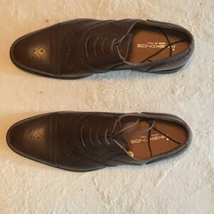 Kenneth Cole Brown Leather Oxford Shoes